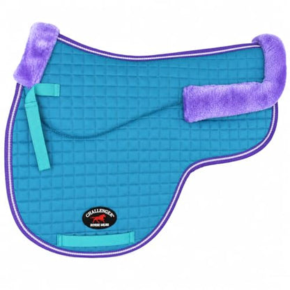 St. Charles Challenger Horse Contoured Fleece Lined Quilted English Saddle Pad 72111