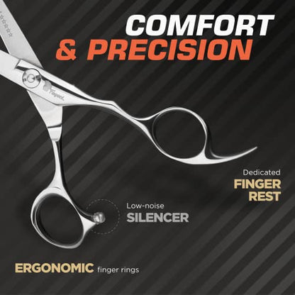 Fagaci Professional Hair Scissors 5.5" Sharp Blades, Hair Cutting Shears