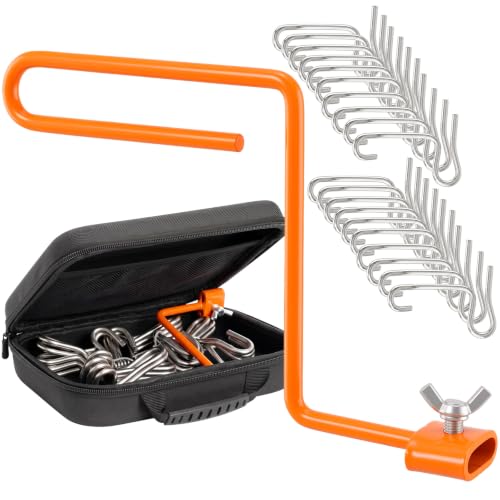Aolamegs Fence Wire Tightener,20Pcs Twisting Tool&Tensioner Handle with Bag