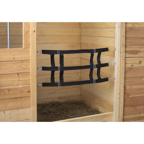 Tough 1 Nylon Stall Guard - color: Black