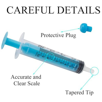 Puppy Tube Feeding Kit, 5 Sets Pet Feeding Syringes with Soft Feeding Tubes, Reusable Kitten Feeding Supplies for Puppies, Kittens, Rabbits, Birds, Goats and Small Animals