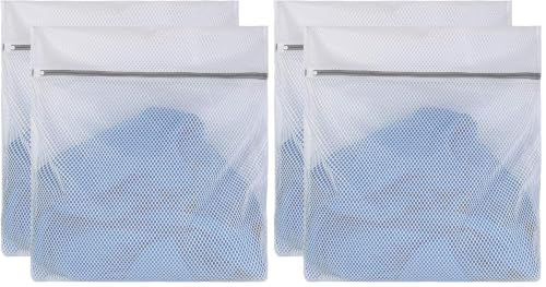 2 XX-Large Honeycomb Delicates Bags for Washing Machine, 24 x 24 Inches lingerie bags for Laundry, Travel Storage Organize Bag for Cotton Clothes,Sheet, Shoes (Pack of 2) - size: 2 XX-Large (Pack of 2)