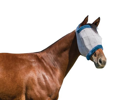Farnam SuperMask II Horse Fly Mask Without Ears, Foal Size, Color May Vary - size: Foal