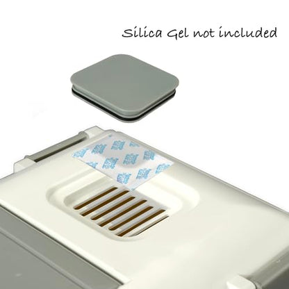 Airtight Pet Food Storage Container, Holds 30 Lbs - color: White, size: 30 lbs