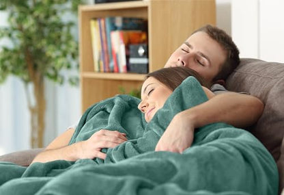 Utopia Bedding Soft Fleece Bed Blanket Throw Size Celadon (50x60 Inch) - color: Celadon, size: Throw (50x60 Inch)