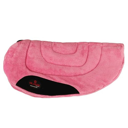 HILASON Western Endurance All Purpose Horse Fleece Saddle Pad - color: Pink