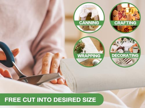 Olicity Cheese Cloths, Grade 100, 18 Sq Feet, Reusable Cheese Cloth