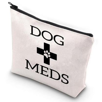 G2TUP Dog Medicine Bag - Vet Tech Gifts, Dog Essentials Storage for Travel, Camping, Car Emergency - color: Dog Meds