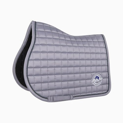 EQUINEWAVE GP Saddle Pad – Satin-Finish Quilted Design - color: Lilac Gray