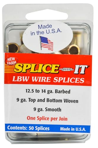 Fence Wire Splices - 100-Pc. Set, Model Number LBW