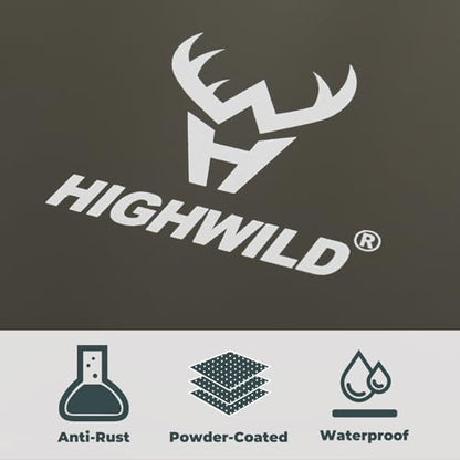 Highwild 12V Digital Deer Feeder Kit for Hunting, up to 8 Feed Times