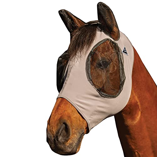Professional's Choice Comfort Fit Fly Mask | Charcoal - color: Charcoal, size: Warmblood
