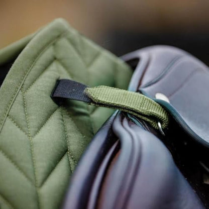 Horseware Ireland Amigo Bramble Green English Jumping Saddle Pad