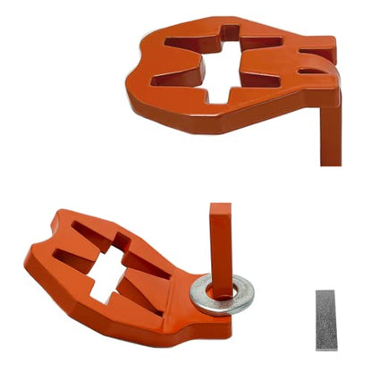 T-Post Gate Hinge Pins, Hang a gate from a Metal T Post, Easy to Install,Hang a gate of Any Farm or Garden from a Metal T Post