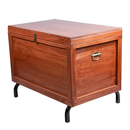 EASY-UP Tack Trunk Stands for Horses | Durable 1" Metal Tubing Construction | Moisture and Damage Prevention | Up to 200lbs Capacity | Optional Caster Wheels