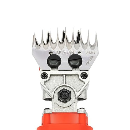 1200W Electric Sheep Shears, 2800R/Min Farm Livestock Shearing Machine Animals Grooming Haircut Trimmer Soft Shaft Wool Scissors Adjustable Tightness for Sheep Alpacas Goats, Farm Livestock - style: 1200W Shear