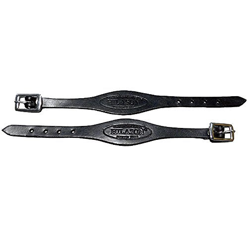 HILASON Western Leather Tack Horse Saddle Stirrup Fender Hobble Straps - color: Black