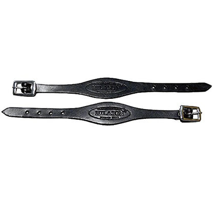 HILASON Western Leather Tack Horse Saddle Stirrup Fender Hobble Straps - color: Black