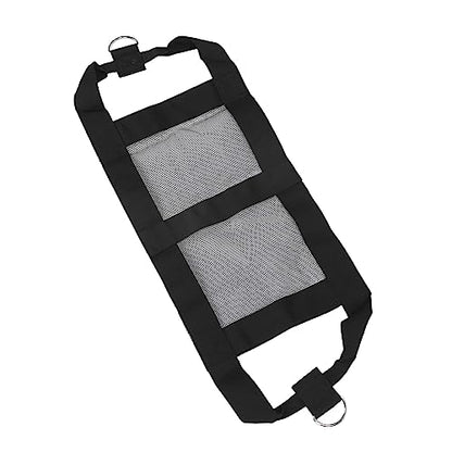 Animal Weighing Sling, Heavy Duty Nylon Hanging Weight Support for Calf Lamb Goat Farm Use 220 lb Capacity Adjustable Straps Washable Foldable 48 x 30 cm 1 Pack