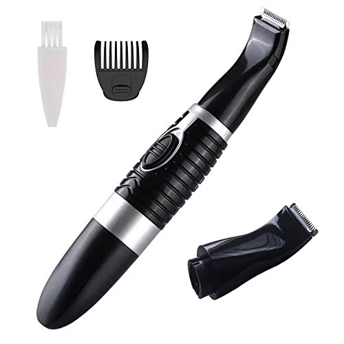 Dog Clippers, Cordless Cat and Small Dogs Clipper, Low Noise Electric Pet Trimmer, Dog Grooming Clippers for Trimming The Hair Around Paws, Eyes, Ears, Face, Rump … - color: Black
