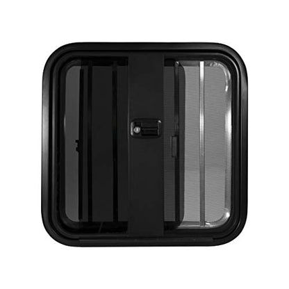 RecPro Horse Trailer Drop Down Feeder Windows | Radius Rounded Corner Design | Trim KIT NOT Included (1 Pack, 20" x 20")