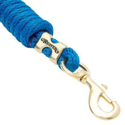 Weaver Leather Poly Lead Rope, Blue, 10'