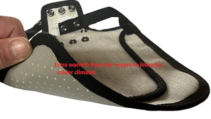 DOWN UNDER OUTDOORS 2 Medium-Large Chicken Saddles (Insulated Light Gray) - color: Insulated Light Grey
