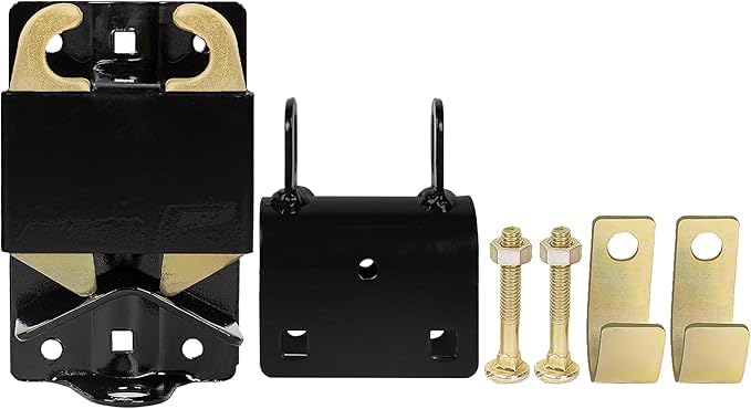 Two Way Lockable Gate Latch, Black Perfect for Farms, Pastures, and Ranches. Part Number S16100700 (Small Black 1 Pack) - size: SMALL BLACK 1 PACK