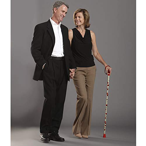 Switch Sticks Folding Walking Cane For Women & Men - color: Poppies