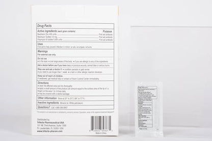 MFASCO Antiseptic Wound Care Travel Pack | 39 Piece First Aid Kit Refill