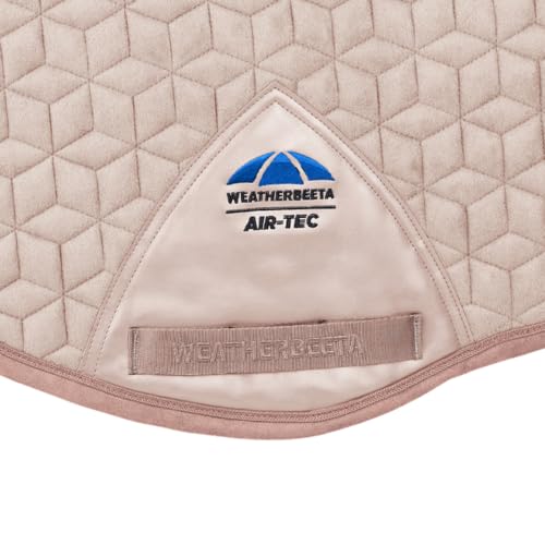 WeatherBeeta Suede Elite Air-Tec All Purpose Saddle Pad - color: Rose Quartz