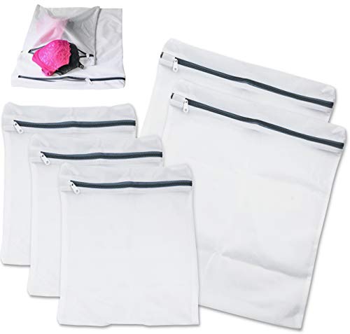 Simple Houseware Laundry Bra Lingerie Mesh Wash Bag (2 Large & 3 Medium) - style: 2 L / 3 M