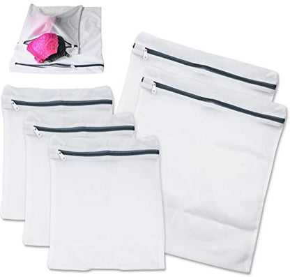 Simple Houseware Laundry Bra Lingerie Mesh Wash Bag (2 Large & 3 Medium) - style: 2 L / 3 M