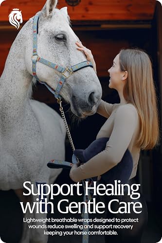 Equinavia 20 Pack Self Adhesive Bandage Wrap, 4 Inch Vet Wrap for Horses - color: Black