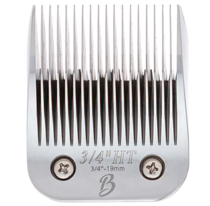 Detachable A Series 3/4 Blade Dog Grooming Cut Length 3/4" - 19mm Ideal for Large Trimming Areas Japanese Carbonized Steel Dog 19mm Replacement Blades | Compatible A5 Series(34HT) - color: 34HT (3/4" - 19mm)