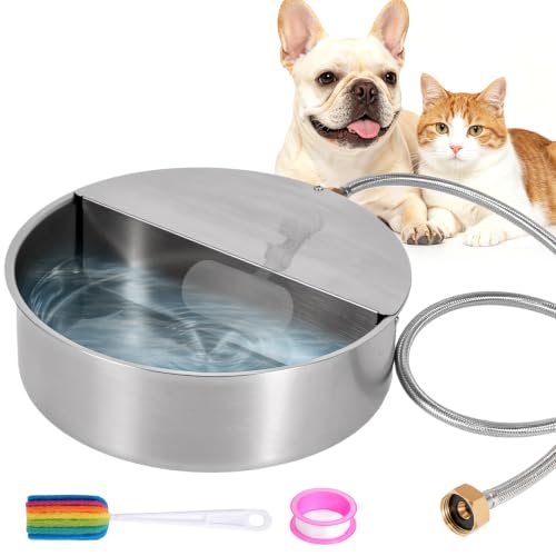 Automatic Dog Water Bowl with Float Valve