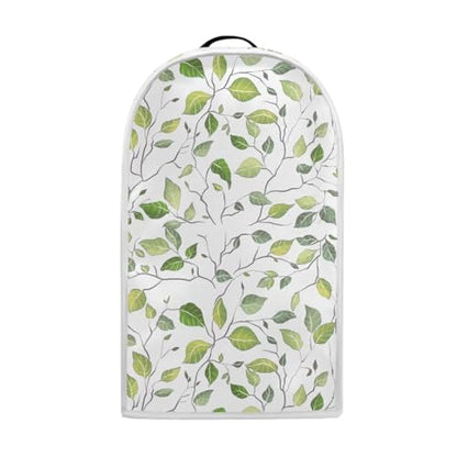 Green Leaf Kitchen Appliance Covers Food Processor Cover Polyester Coffee Maker Cover or Toaster Cover Stain Resistant Blender Cover for Stand Mixer Kitchen Home Soft - color: Green Leaf