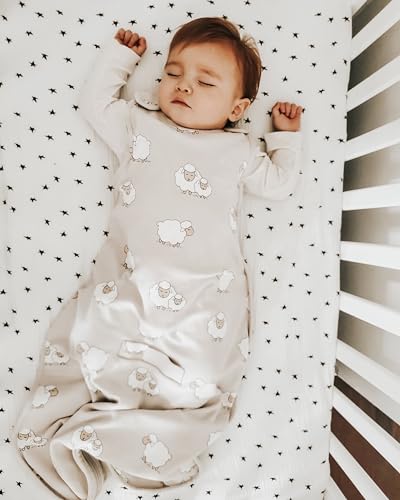 Woolino 4 Season Toddler Sleeping Sack, Merino Wool and Organic Cotton Baby Sleep Bag Sack, 2-4 Years, Sheep - color: Sheep