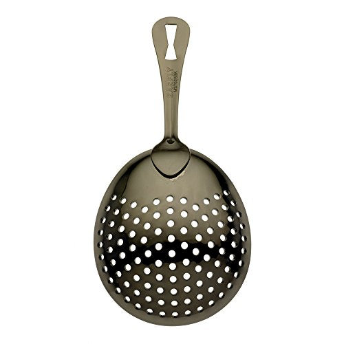 Barfly , Julep Strainer, Gun Metal Black - color: Gun Metal Black