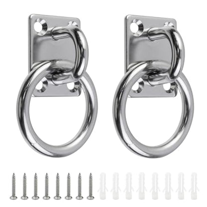 2Pcs M8*60 Cross Tie Ring for Horse - size: M8*60