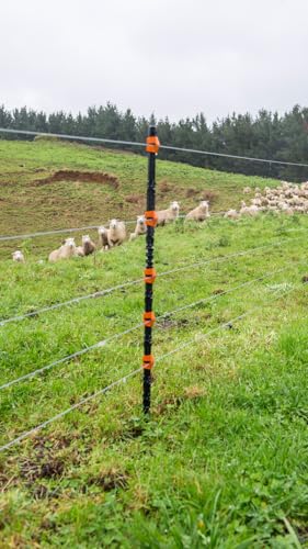 Gallagher 37" Insulated Line Posts for Permanent or Temporary Electric Fencing | Composite Electric Fence Posts with Fiberglass Core - style: 37" Insulated Line Posts