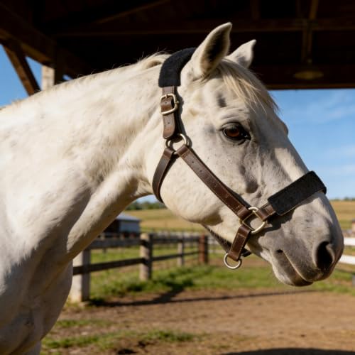 Fleece Horse Halter Cover (BN Series (2-Piece), Black) - color: Black, style: BN Series (2-Piece)