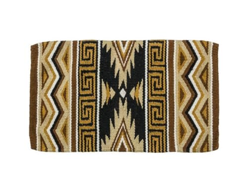Tough 1 Mayan Wool Saddle Blanket - color: Brown