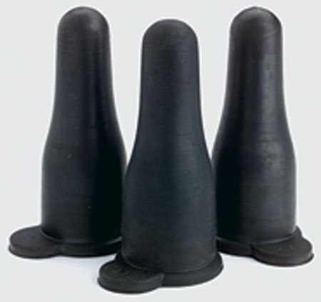 CFD Miller 92 Lamb Pop-Bottle Nipple - Black - Box of 12