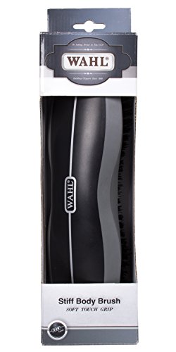 Wahl Equine Grooming Stiff Body Brush, Horse Brushes, Equine Grooming Tools, Brushes for Ponies and Horses, Brush for Bodies, Gentle Bristle Brush, Stiff Bristles, Equine Care - style: Grooming Stiff Body Brush