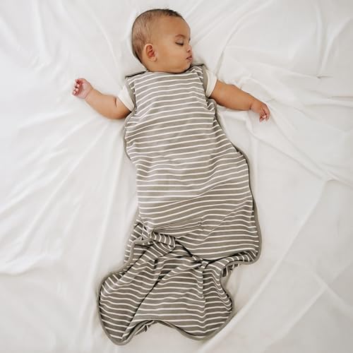 Woolino Toddler Sleeping Bag, 4 Season, Merino Wool and Organic Cotton, Baby Sleep Bag or Sack, 2-4 Years, Earth - color: Earth