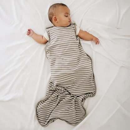 Woolino Toddler Sleeping Bag, 4 Season, Merino Wool and Organic Cotton, Baby Sleep Bag or Sack, 2-4 Years, Earth - color: Earth