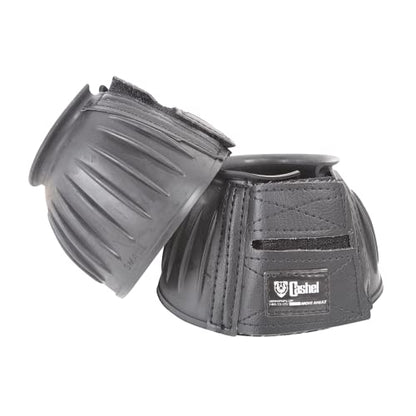 CASHEL Bell Boots Rubber, Black, Size: L (BB-BL-L)