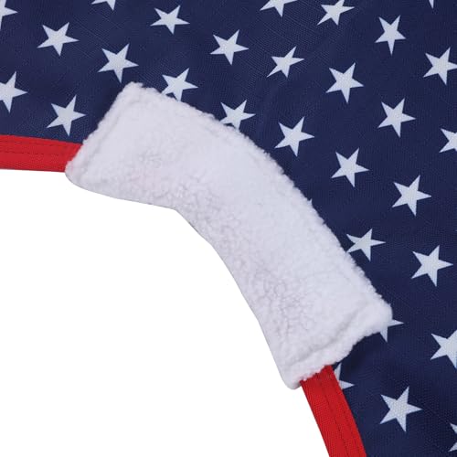 LEAFOREST 1200 Denier Waterproof Mini Shetland Rug Pony Rug Foal Rug Turnout Rug (no Filling) Star 39IN - color: Star, size: 39IN