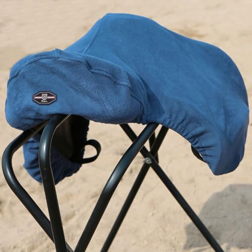 Harrison Howard Lightweight Dust Prevention Machine Washable Fleece Saddle Cover for GP/CC-Blue - color: Deep Blue, size: GP/CC-One Size